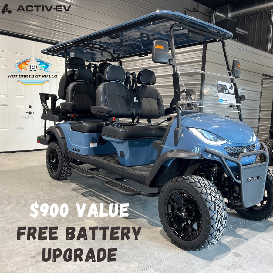 2026 ActivEV Pulse 6 Lifted - Anvil Blue - Extended Range