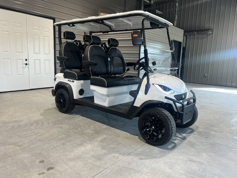 2026 ActivEV Pulse - 4 Person Forward Facing - White