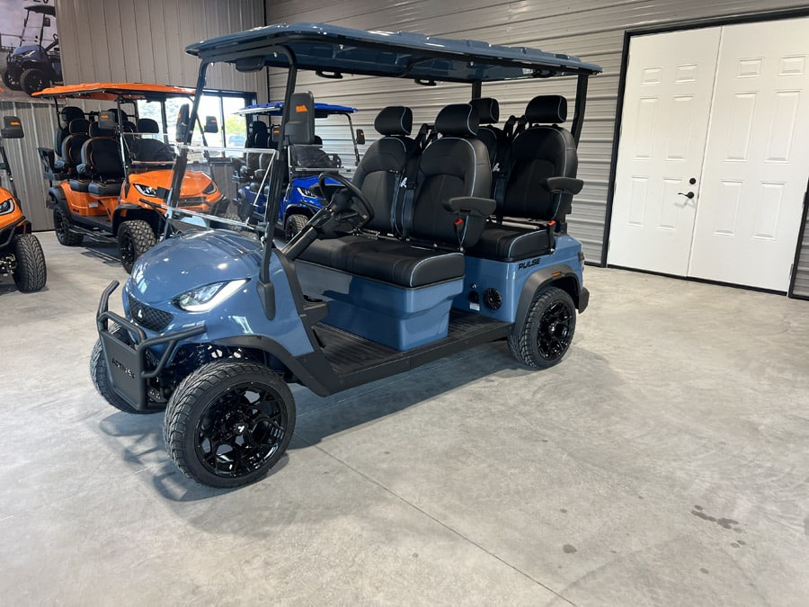 2026 ActivEV Pulse - 4 Person Forward Facing - Anvil Blue